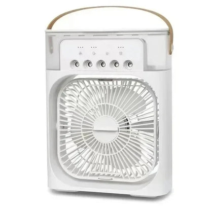 Spray fan portable household three in one