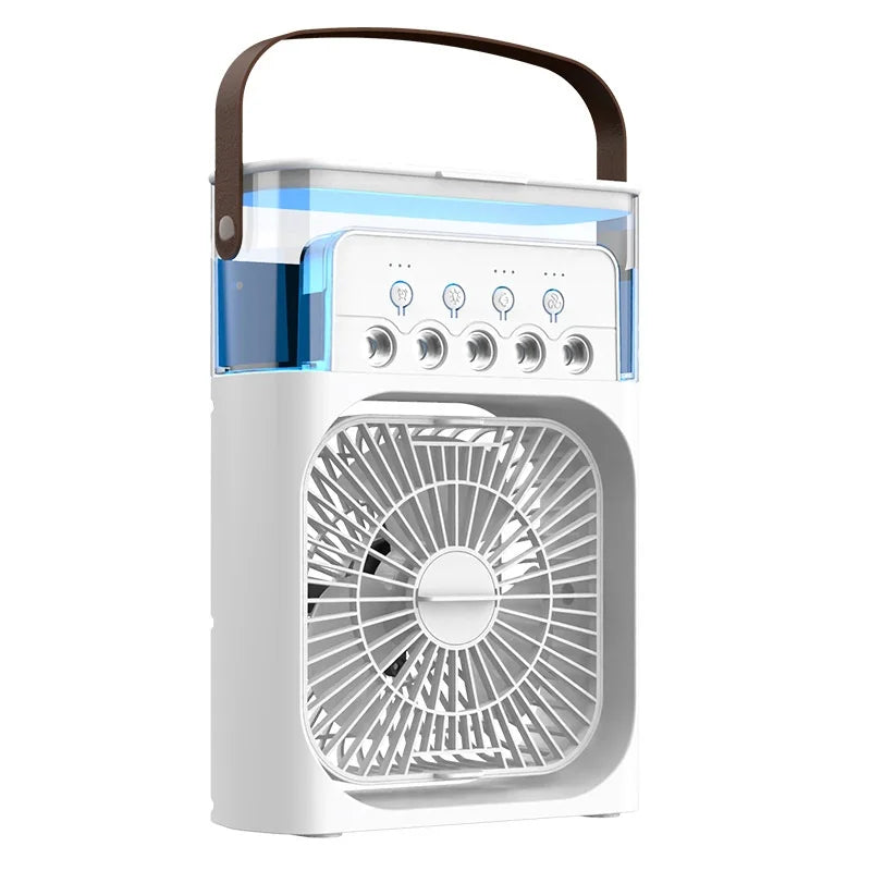 Spray fan portable household three in one