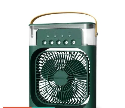 Spray fan portable household three in one